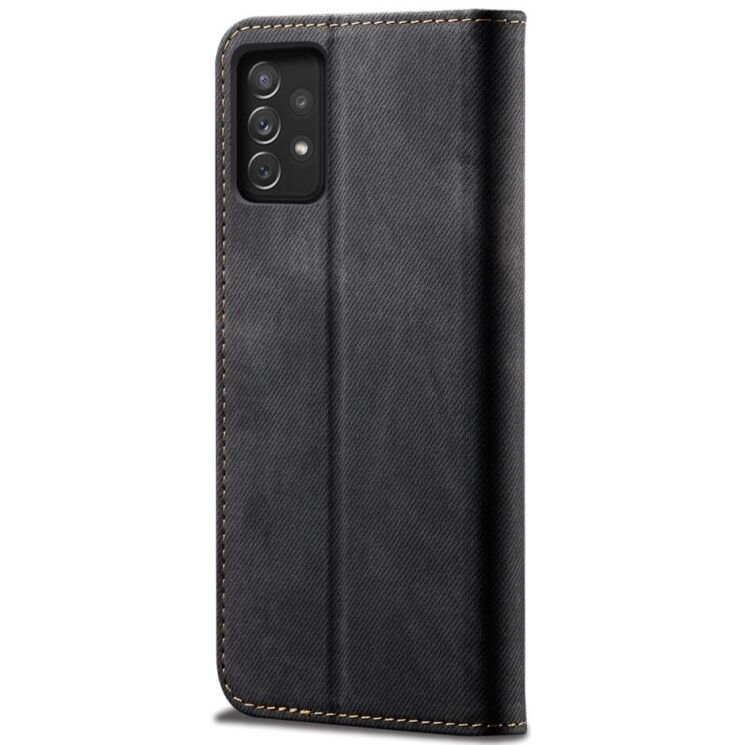 Чохол-книжка UniCase Jeans Wallet для Samsung Galaxy A73 - Black: фото 3 з 6