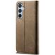 Чохол-книжка UniCase Jeans Wallet для Samsung Galaxy M15 (M156) - Khaki (349536K). Фото 6 з 6