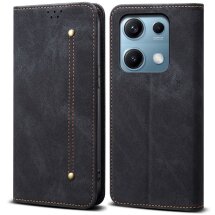 Чохол-книжка UniCase Jeans Wallet для Xiaomi Redmi Note 14S - Black: фото 1 з 7