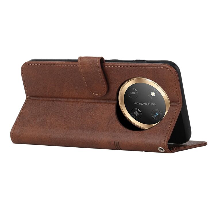 Чохол-книжка UniCase Jet Cover для Honor Magic 7 Lite - Brown: фото 3 з 10