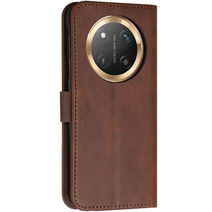 Чохол-книжка UniCase Jet Cover для Honor Magic 7 Lite - Brown: фото 5 з 10