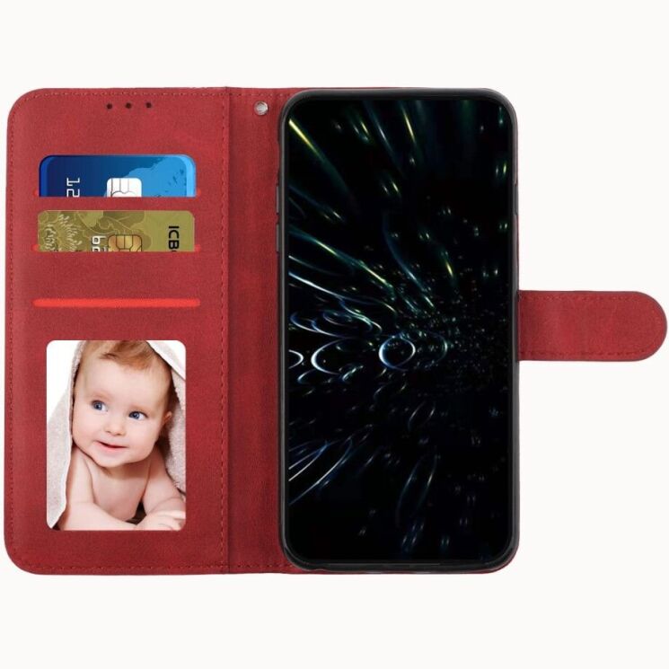 Чехол-книжка UniCase Jet Cover для Infinix Note 50 Pro Plus - Red: фото 2 из 10
