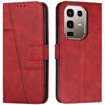 Чехол-книжка UniCase Jet Cover для Infinix Note 50 Pro Plus - Red: фото 1 из 10