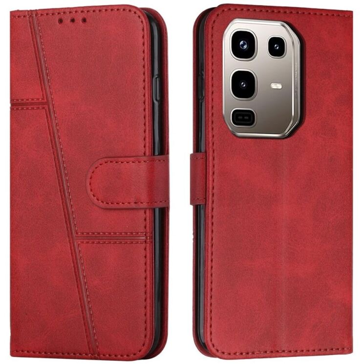 Чехол-книжка UniCase Jet Cover для Infinix Note 50 Pro Plus - Red: фото 1 из 10