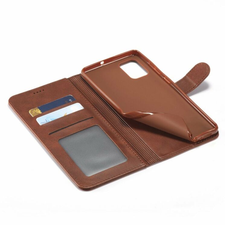 Чехол LC.IMEEKE Wallet Case для Samsung Galaxy S20 (G980) - Coffee: фото 8 из 10