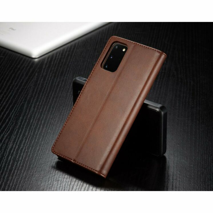 Чехол LC.IMEEKE Wallet Case для Samsung Galaxy S20 (G980) - Coffee: фото 10 из 10