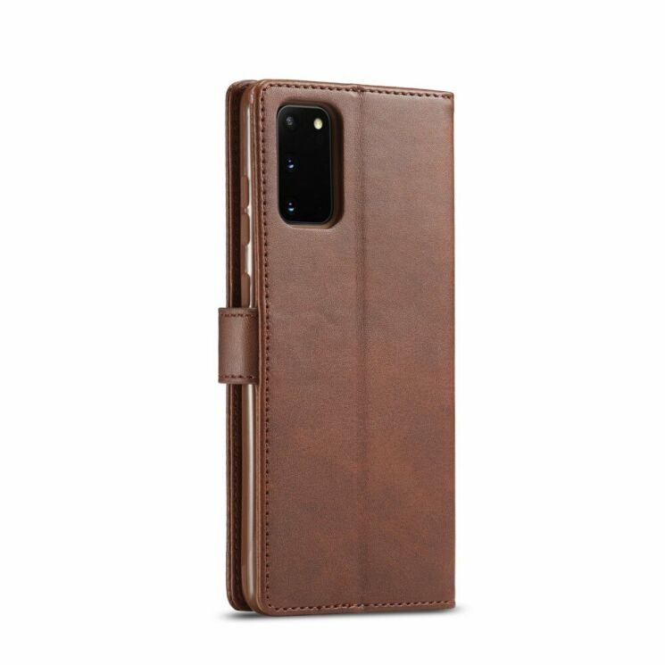 Чехол LC.IMEEKE Wallet Case для Samsung Galaxy S20 (G980) - Coffee: фото 3 из 10