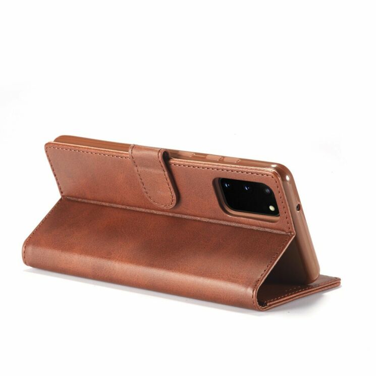 Чехол LC.IMEEKE Wallet Case для Samsung Galaxy S20 (G980) - Coffee: фото 7 из 10