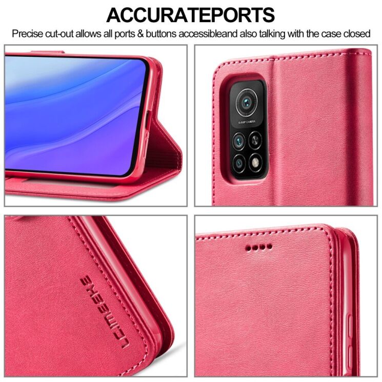 Чехол LC.IMEEKE Wallet Case для Xiaomi Mi 10T / Mi 10T Pro - Black: фото 15 из 18