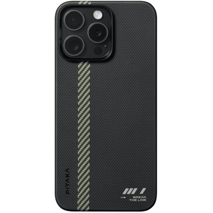 Чехол Pitaka MagEZ Case 5 для Apple iPhone 15 Pro KI1501BTL - Break The Line: фото 1 из 14