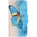 Чохол з малюнком Deexe Color Wallet для Motorola Moto G06 - Butterfly (401532G). Фото 4 з 5