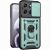 Чохол із захистом камери Deexe Armor Shield для Motorola Moto G57 / G57 Power / G67 Power - Green: фото 1 з 9