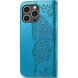 Чехол UniCase Butterfly Pattern для Apple iPhone 15 Pro - Blue (329366L). Фото 5 из 5