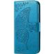 Чехол UniCase Butterfly Pattern для Apple iPhone 15 Pro - Blue (329366L). Фото 4 из 5