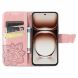 Чехол UniCase Butterfly Pattern для Motorola Edge 50 Neo - Rose Gold (367126RG). Фото 2 из 7