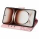Чехол UniCase Butterfly Pattern для Motorola Edge 50 Neo - Rose Gold (367126RG). Фото 3 из 7