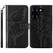 Чохол UniCase Butterfly Pattern для TECNO Pova 5 - Black (333616B)