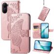 Чохол UniCase Butterfly Pattern для Xiaomi Poco X7 Pro - Rose Gold (371771RG)