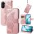 Чохол UniCase Butterfly Pattern для Xiaomi Poco X7 Pro - Rose Gold: фото 1 з 14