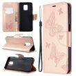 Чохол UniCase Butterfly Pattern для Xiaomi Redmi Note 9 Pro Max / Note 9 Pro / Note 9s - Rose Gold (266421RG)