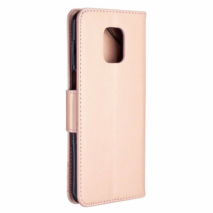 Чохол UniCase Butterfly Pattern для Xiaomi Redmi Note 9 Pro Max / Note 9 Pro / Note 9s - Rose Gold: фото 5 з 9