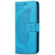 Чехол UniCase Butterfly Pattern для ZTE Blade A35 / Blade A55 - Blue (367719L). Фото 4 из 6