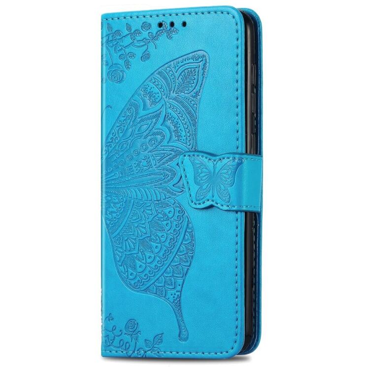 Чехол UniCase Butterfly Pattern для ZTE Blade A35 / Blade A55 - Blue: фото 4 из 6