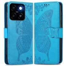 Чехол UniCase Butterfly Pattern для ZTE Blade A35 / Blade A55 - Blue: фото 1 из 6