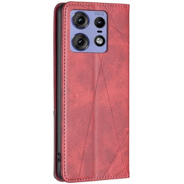 Чехол UniCase Geometric Pattern для Motorola Edge 50 Pro - Red: фото 3 из 8