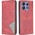 Чехол UniCase Geometric Pattern для Motorola Edge 50 Pro - Red: фото 1 из 8