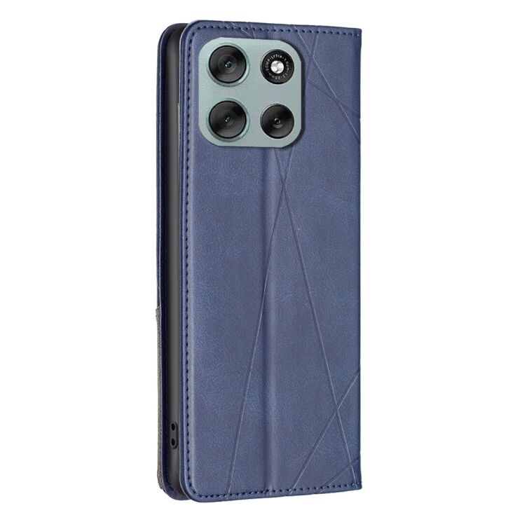 Чохол UniCase Geometric Pattern для Motorola Moto G56 - Blue: фото 3 з 9