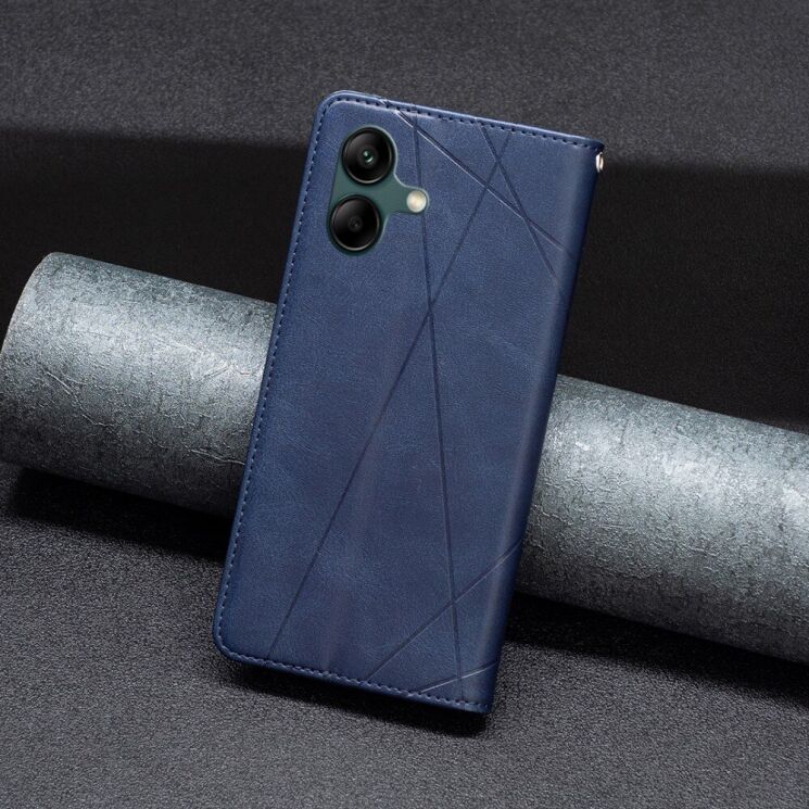 Чехол UniCase Geometric Pattern для Samsung Galaxy A06 (A065) - Blue: фото 5 из 8