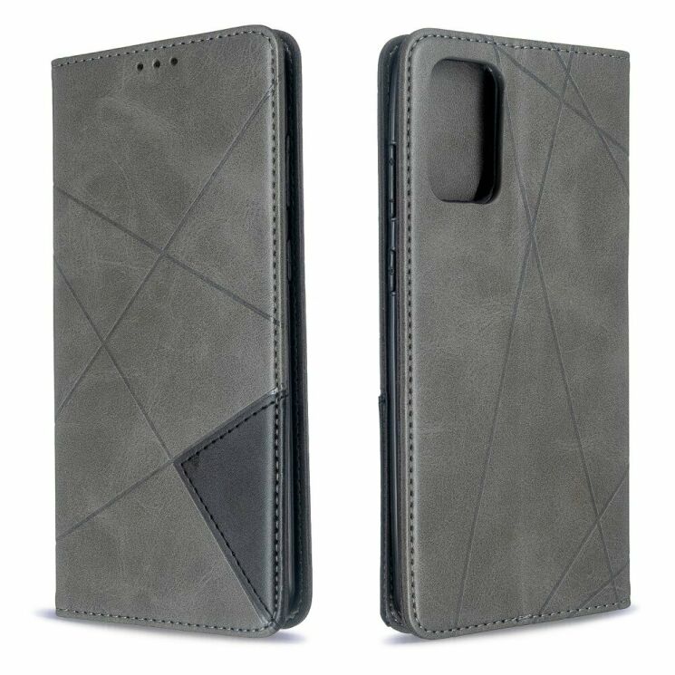 Чехол UniCase Geometric Pattern для Samsung Galaxy S20 Plus (G985) - Grey: фото 4 из 11