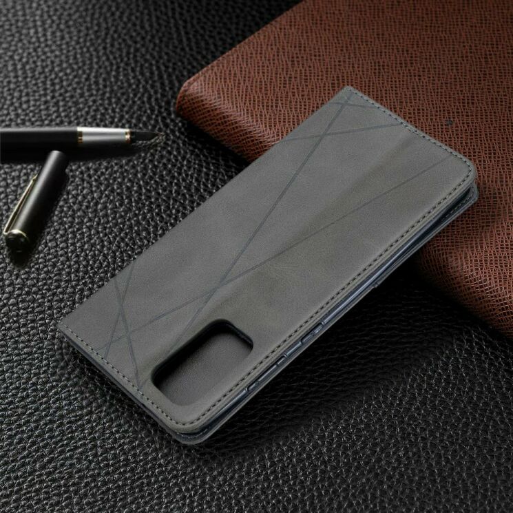 Чехол UniCase Geometric Pattern для Samsung Galaxy S20 Plus (G985) - Grey: фото 6 из 11