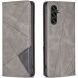 Чехол UniCase Geometric Pattern для Samsung Galaxy S25 FE (S731) - Grey (386903H). Фото 1 из 9