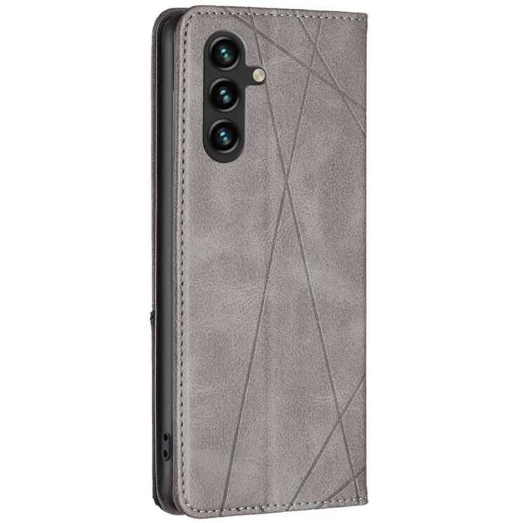 Чехол UniCase Geometric Pattern для Samsung Galaxy S25 FE (S731) - Grey: фото 3 из 9