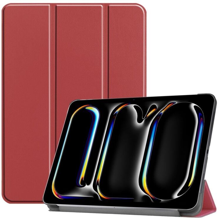 Чехол UniCase Slim для Apple iPad Pro 11 (2024) - Wine Red: фото 1 из 8