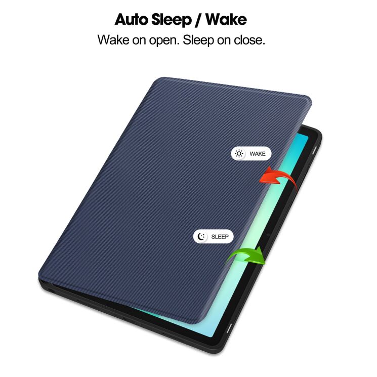 Чехол UniCase Stand Cover для Samsung Galaxy Tab A11 Plus (X230/236) - Black: фото 5 из 10