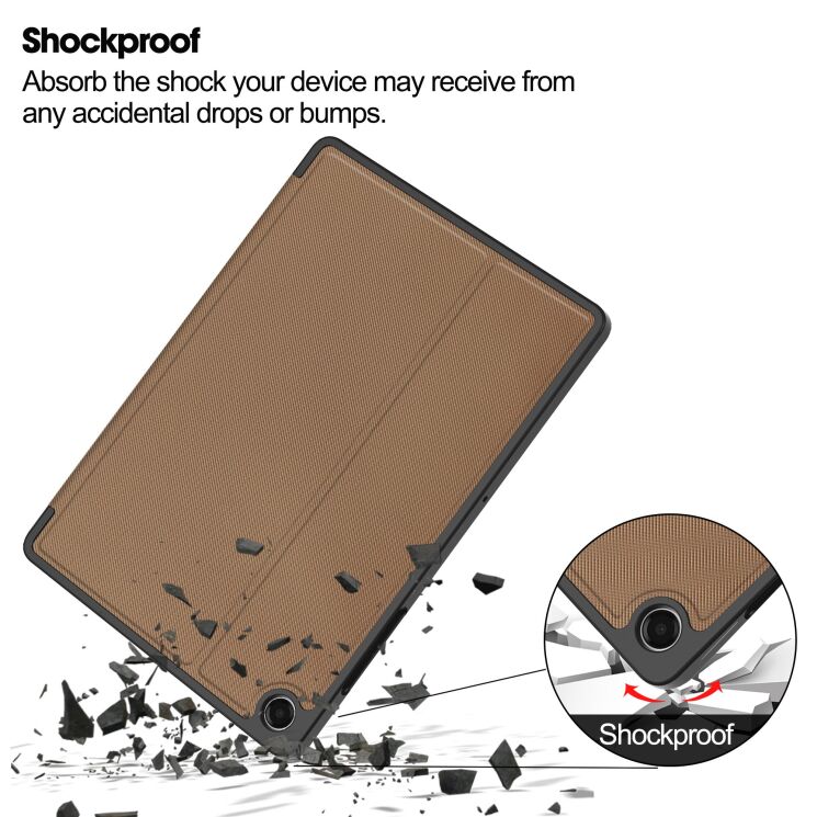 Чехол UniCase Stand Cover для Samsung Galaxy Tab A11 Plus (X230/236) - Black: фото 7 из 10