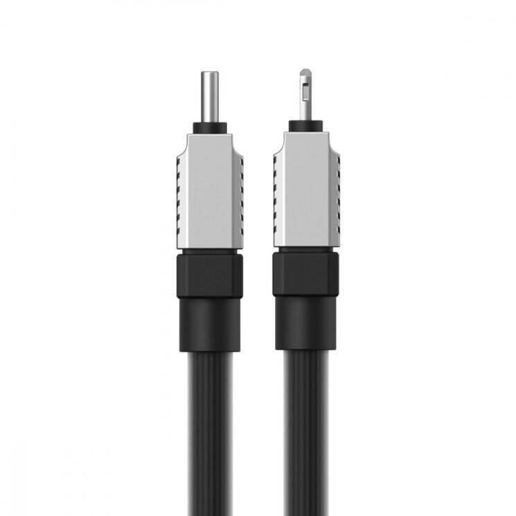 Кабель Baseus CoolPlay Series Type-C to to Lightning (20W, 1m) (CAKW000001) - Black: фото 5 з 19