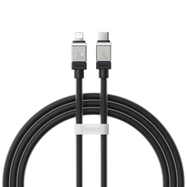 Кабель Baseus CoolPlay Series Type-C to to Lightning (20W, 1m) (CAKW000001) - Black: фото 1 з 19