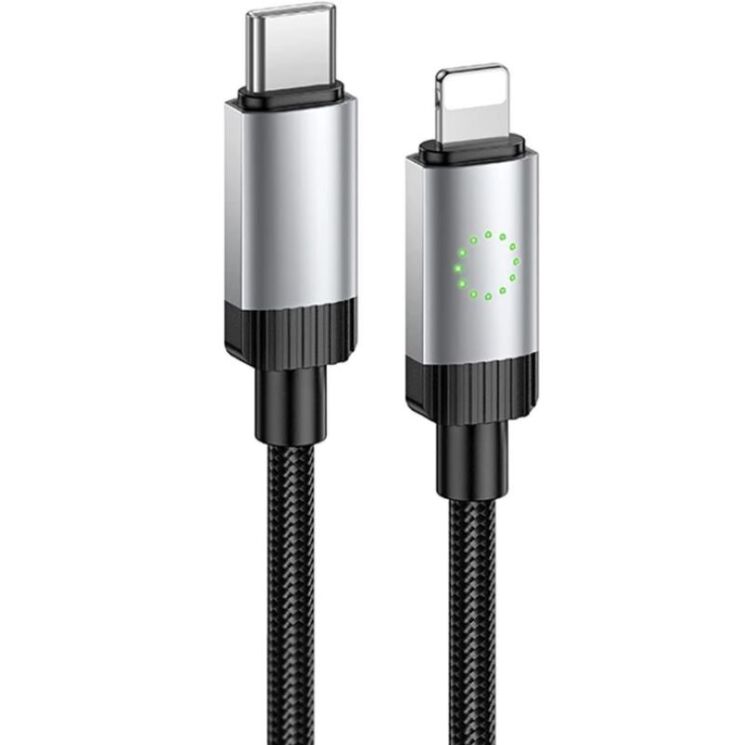 Кабель Hoco X117 Type-C to Lightning 27W (1m) - Black: фото 1 з 7