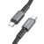 Кабель Hoco X85 Strength Type-C to Type-C (60W, 3A, 1m) - Black: фото 1 з 5