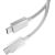 Кабель Spigen Essential EB6015CC Type-C to Type-C (60W, 1.5m) ACA10416 - White: фото 1 из 7
