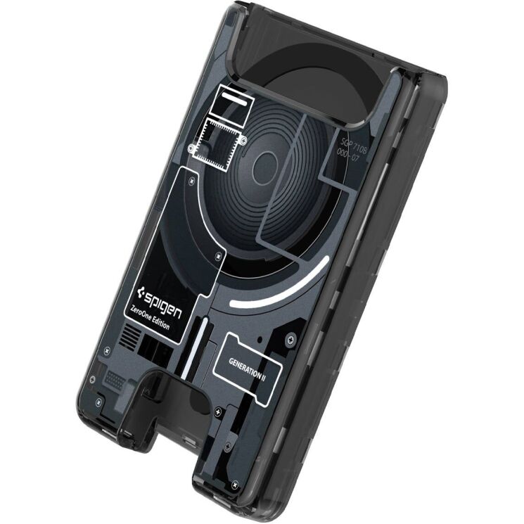 Кардхолдер Spigen Ultra Hybrid Zero One (AFA11304) - Black: фото 6 з 19