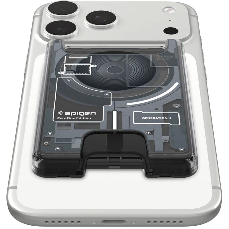 Кардхолдер Spigen Ultra Hybrid Zero One (AFA11304) - Black: фото 9 з 19