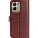 Класичний чохол-книжка Deexe Wallet Style для Xiaomi Poco C95 Pro - Brown (429203Z). Фото 6 з 7