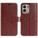 Класичний чохол-книжка Deexe Wallet Style для Xiaomi Poco C95 Pro - Brown (429203Z). Фото 1 з 7