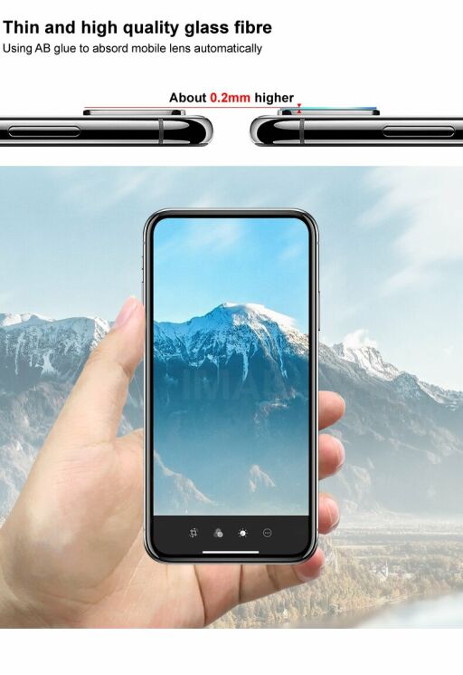 Комплект из пленки и защитного стекла IMAK Film Protector для Apple iPad Pro 12.9 (2020): фото 8 из 12