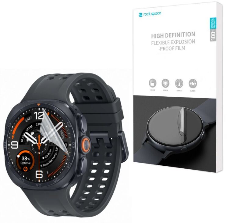 Комплект пленок (6 шт) RockSpace Watch Film для Samsung Galaxy Watch Ultra 2 (427003) Комплект пленок (6 шт) RockSpace Watch Film для Samsung Galaxy Watch Ultra 2: фото 1 из 6